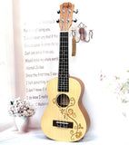 Concert Ukulele 4 AQUILA Strings Hawaiian Mini Guitar