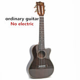 Ukulele 23 Acoustic Electric Concert  Inches Rosewood Guitar